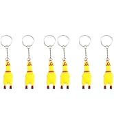 Amazon | LIOOBO 3 パック 面白いキーホルダー大人 ソフトラバー